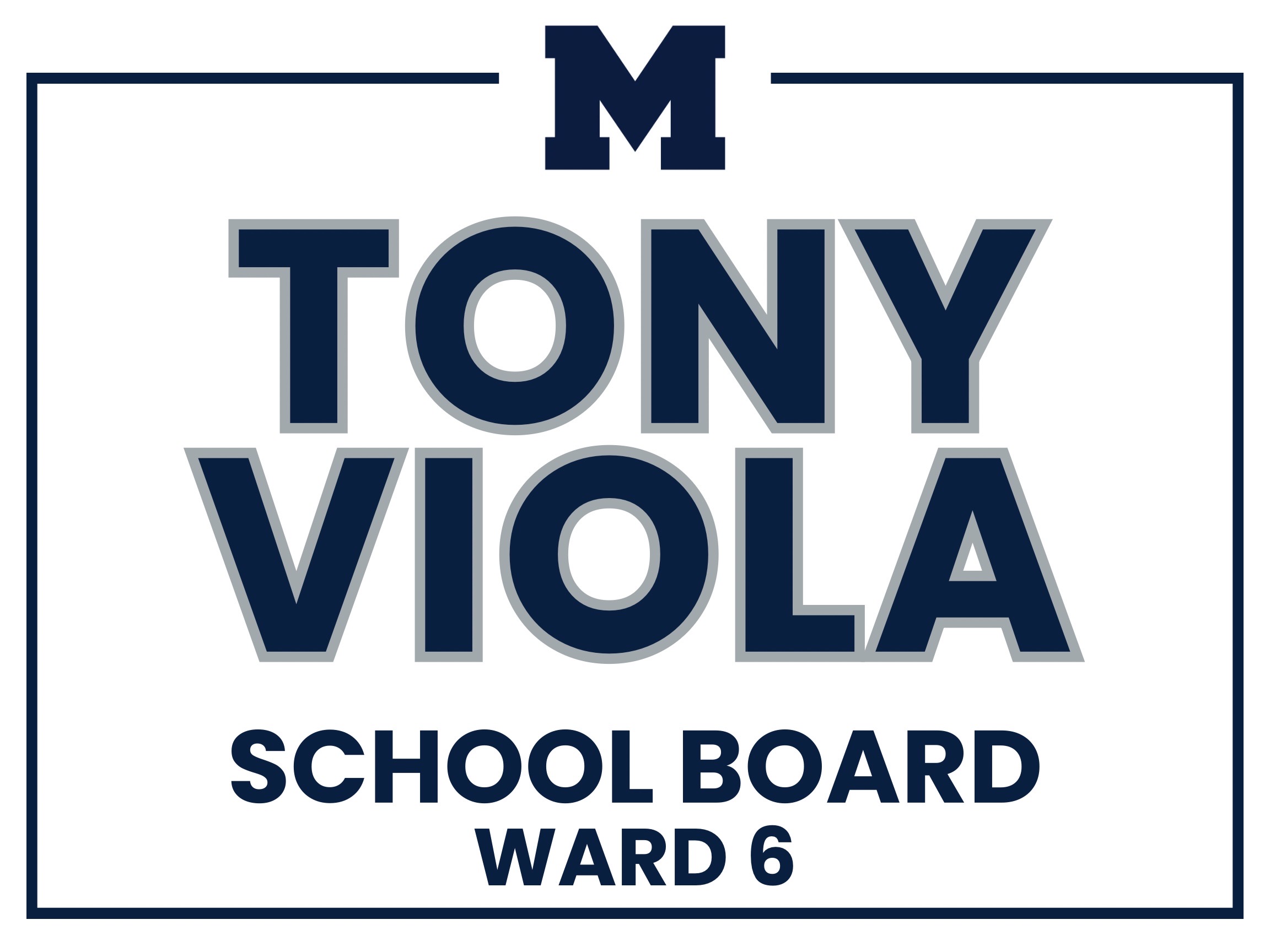 Tony Viola campaign logo